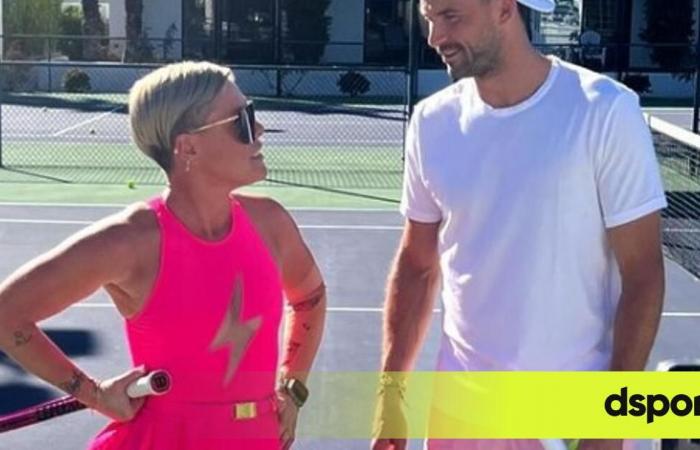 Grisho played tennis with Pink, and she exclaimed: This is so scary (VIDEO) – Curious
